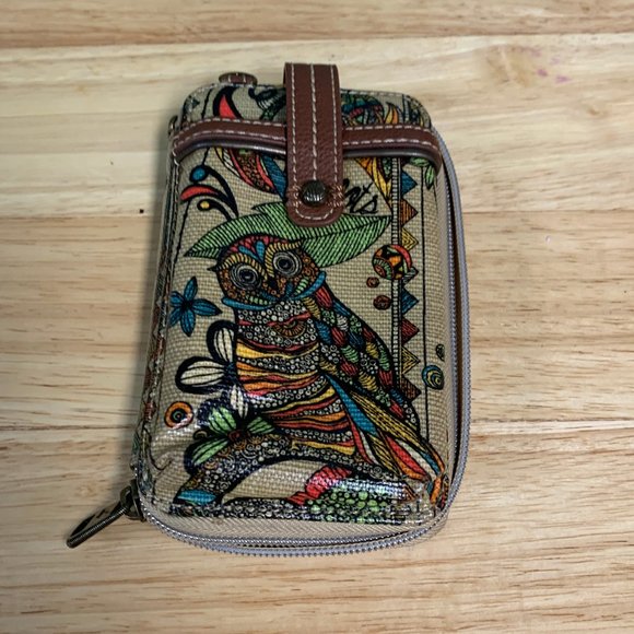 Sakroots Multi Purpose Owl Wallet - Picture 1 of 4